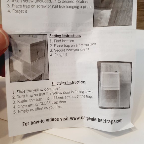 carpenter bee trap Bees N Things - Picture 9 of 16